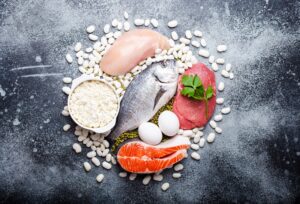 Food products as protein sources