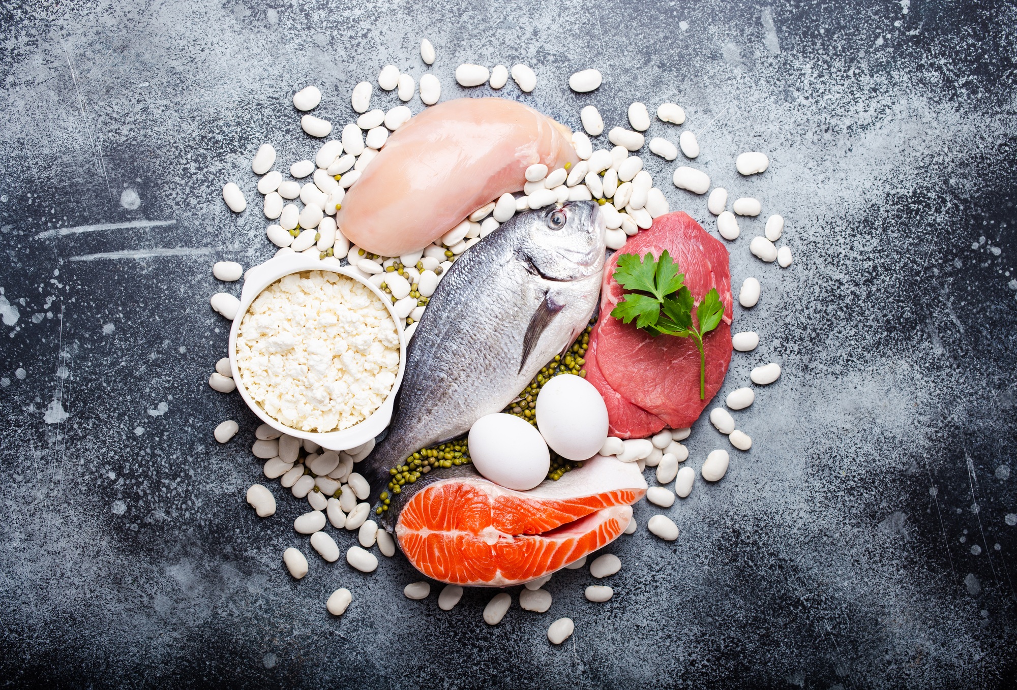 Food products as protein sources